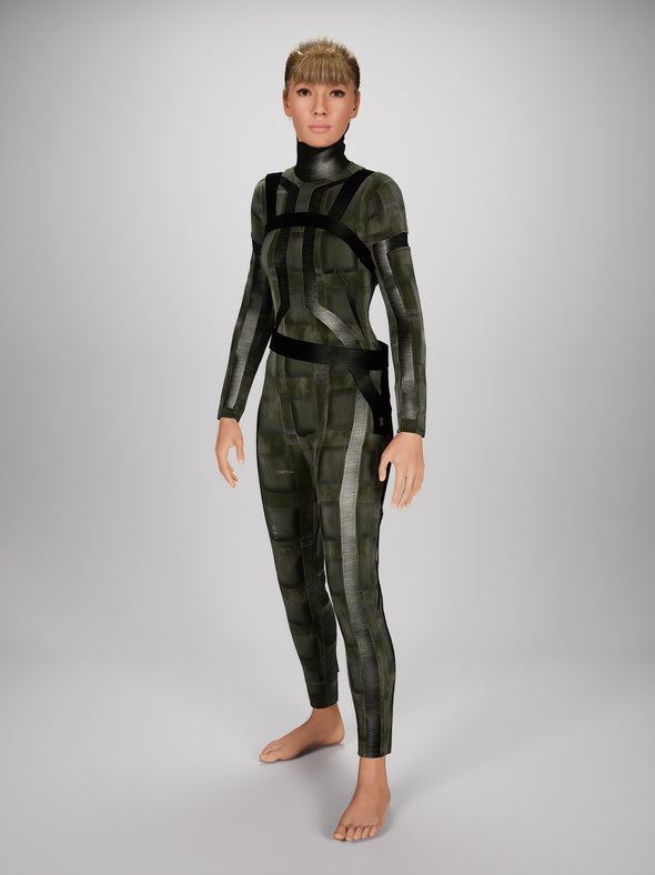Cargo Jumpsuit with Harness