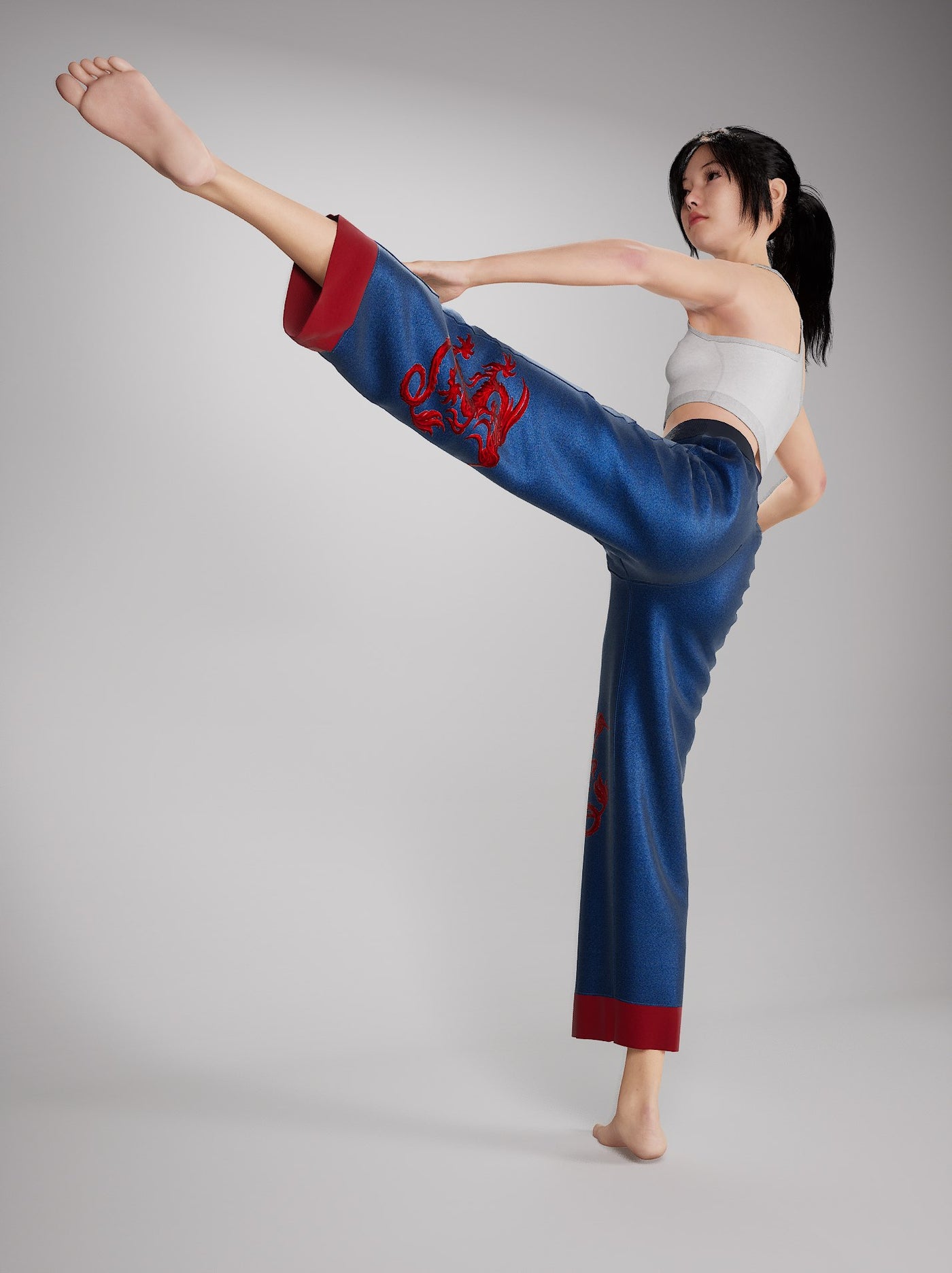 High Quality Soft Cotton Buddhist Shaolin Monk Kung fu Pants Tai chi Wing  Chun Martial arts Trousers 4 Colors - AliExpress